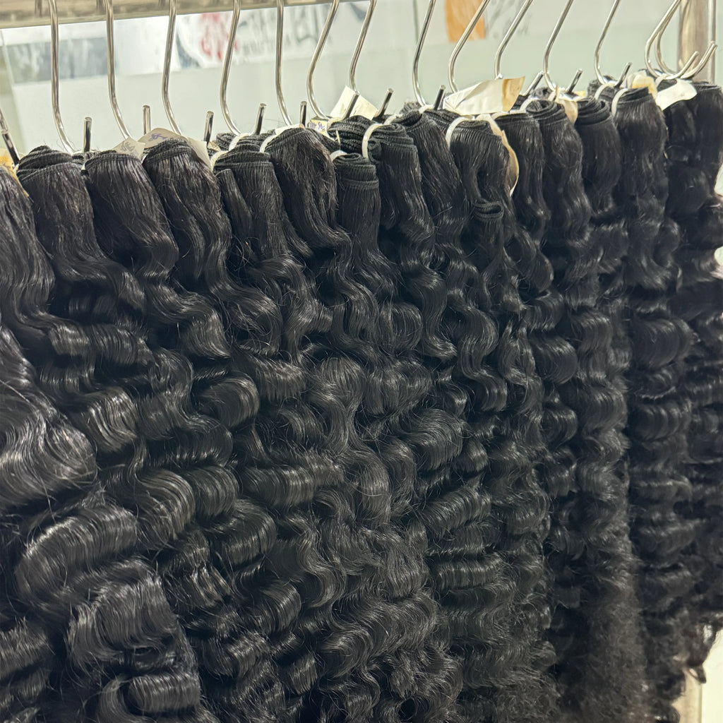 Wholesale Raw Cambodian Hair Vendor Cuticle Aligned Straight Hair Unprocessed Burmese Curly Human Hair for Women