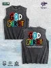 GOD FIRST Graphic Washed Vest US Warehouse 3 Colors Cotton Tank