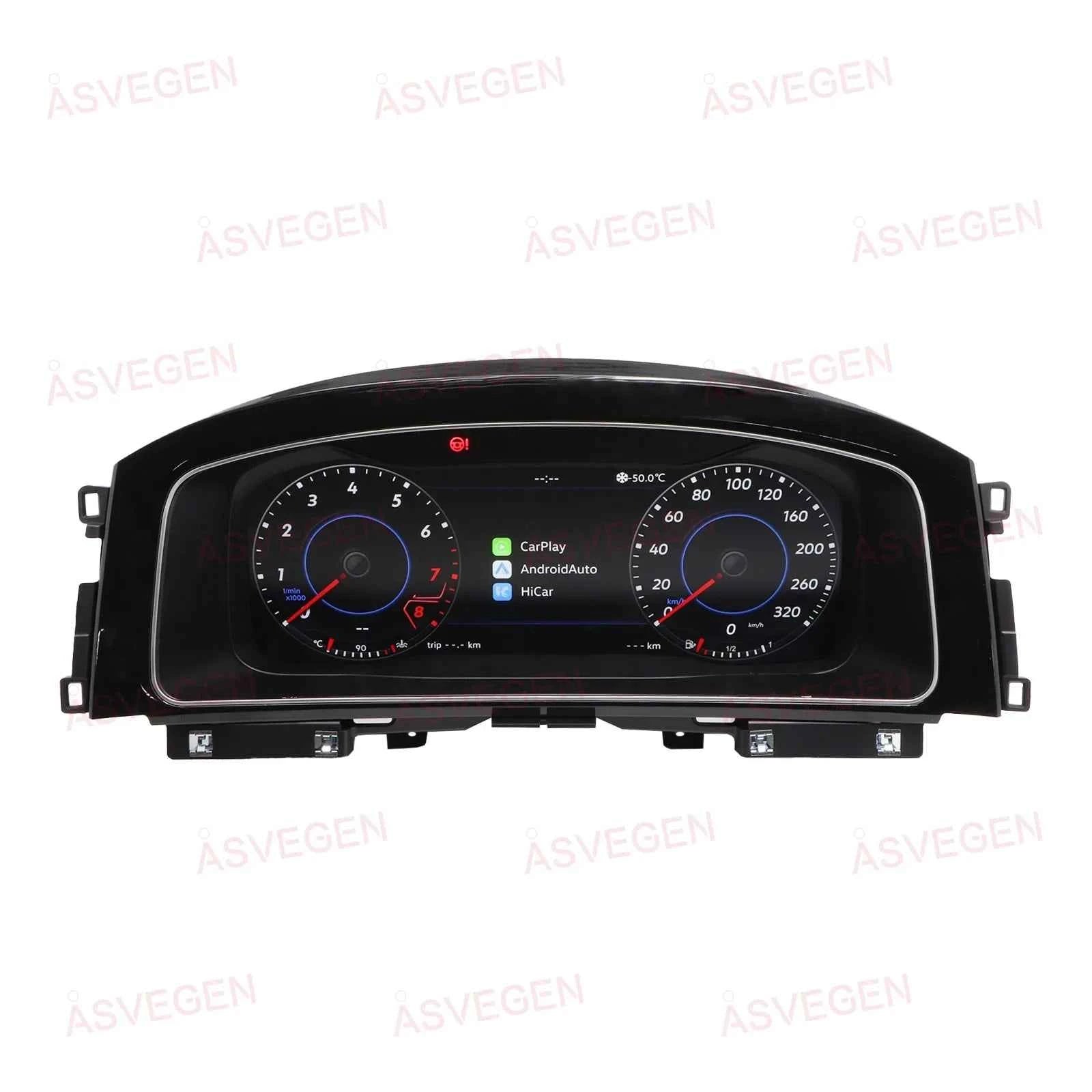 For Volkswagen VW Golf 7/7.5 2013-2020 LCD Dashboard Panel 12.3" Display Digital Cluster Virtual Instrument CockPit Speedometer