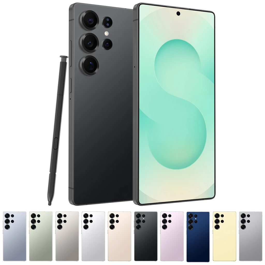 S25 Ultra 5G Smartphone 512GB Storage 7.3 Inch High Quality Android Dual Language (Spanish English) 65W Quick Charge Global LTE