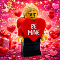 2026 Be Mine Guy Valentine's Day Minifig
