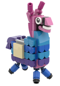Party Llama - Custom Building Set using LEGO parts, B3 Customs