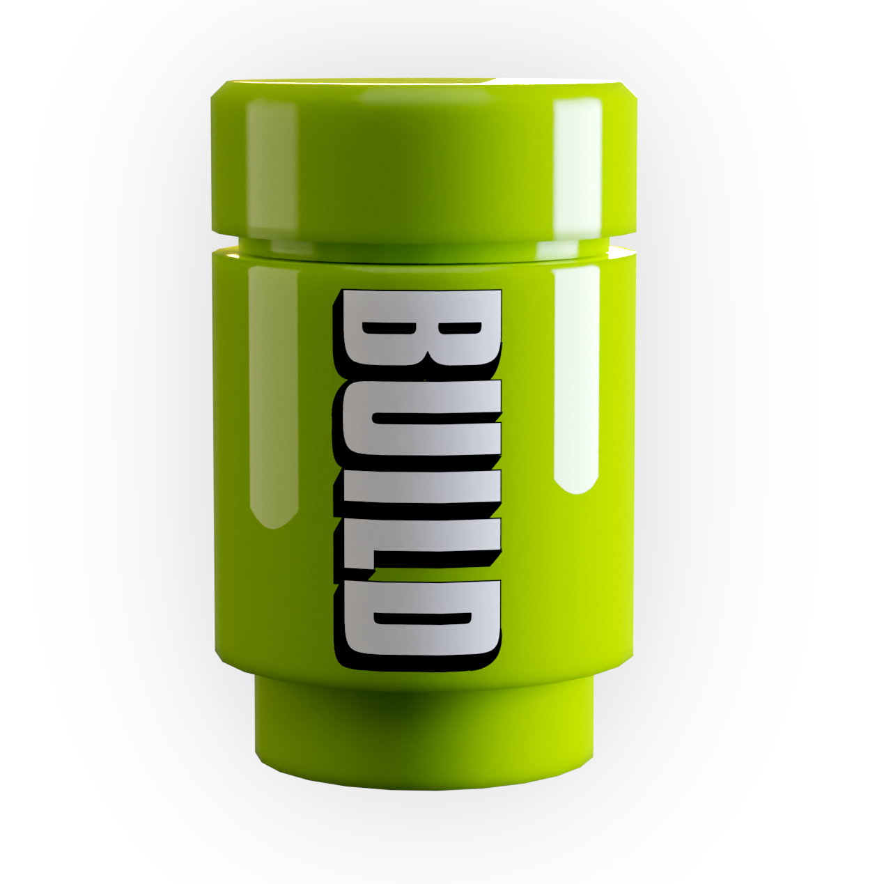 BUILD Energy Drink Can (Lime Shock)