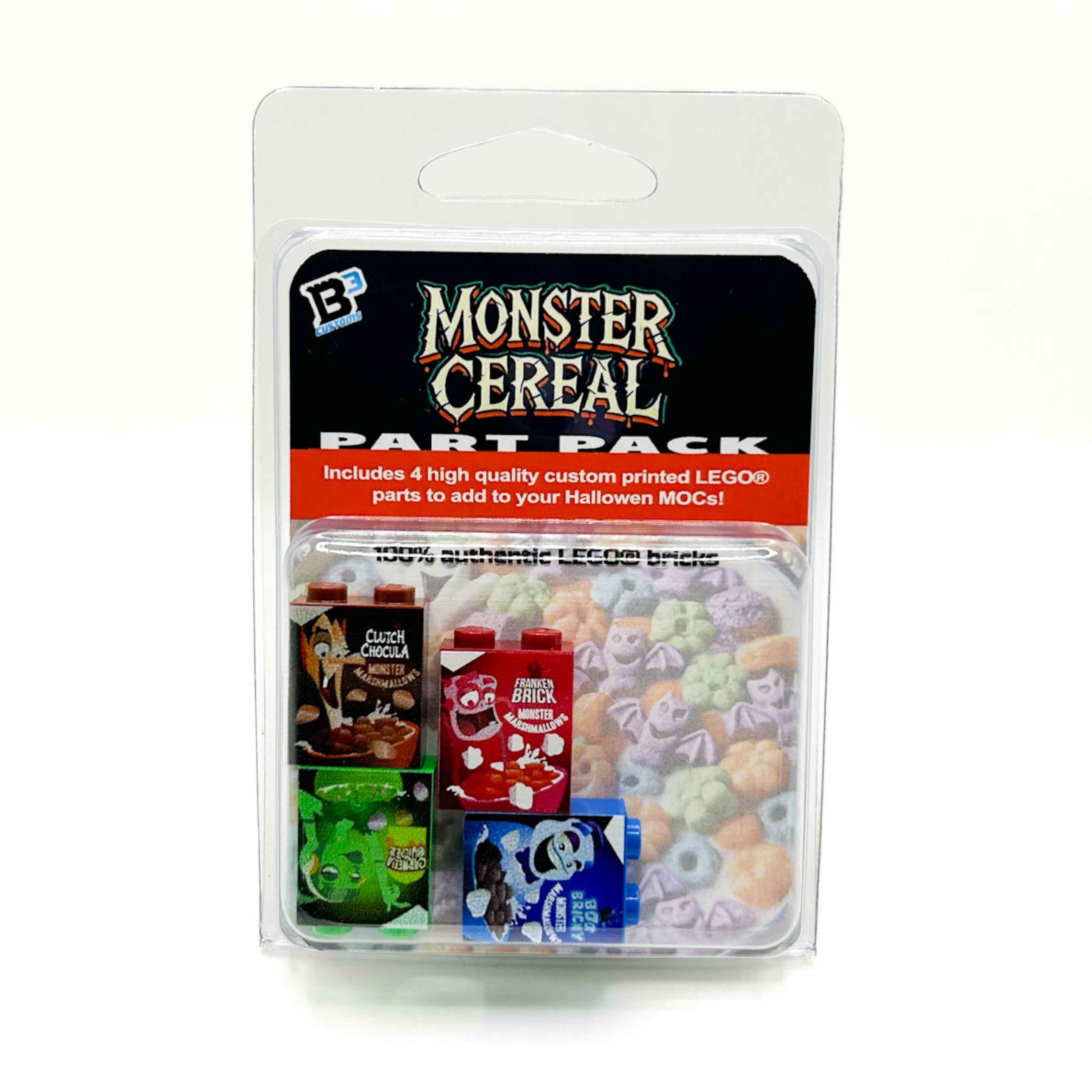Monster Cereal Collection (Set of 4) - Custom Exclusive Halloween Edition