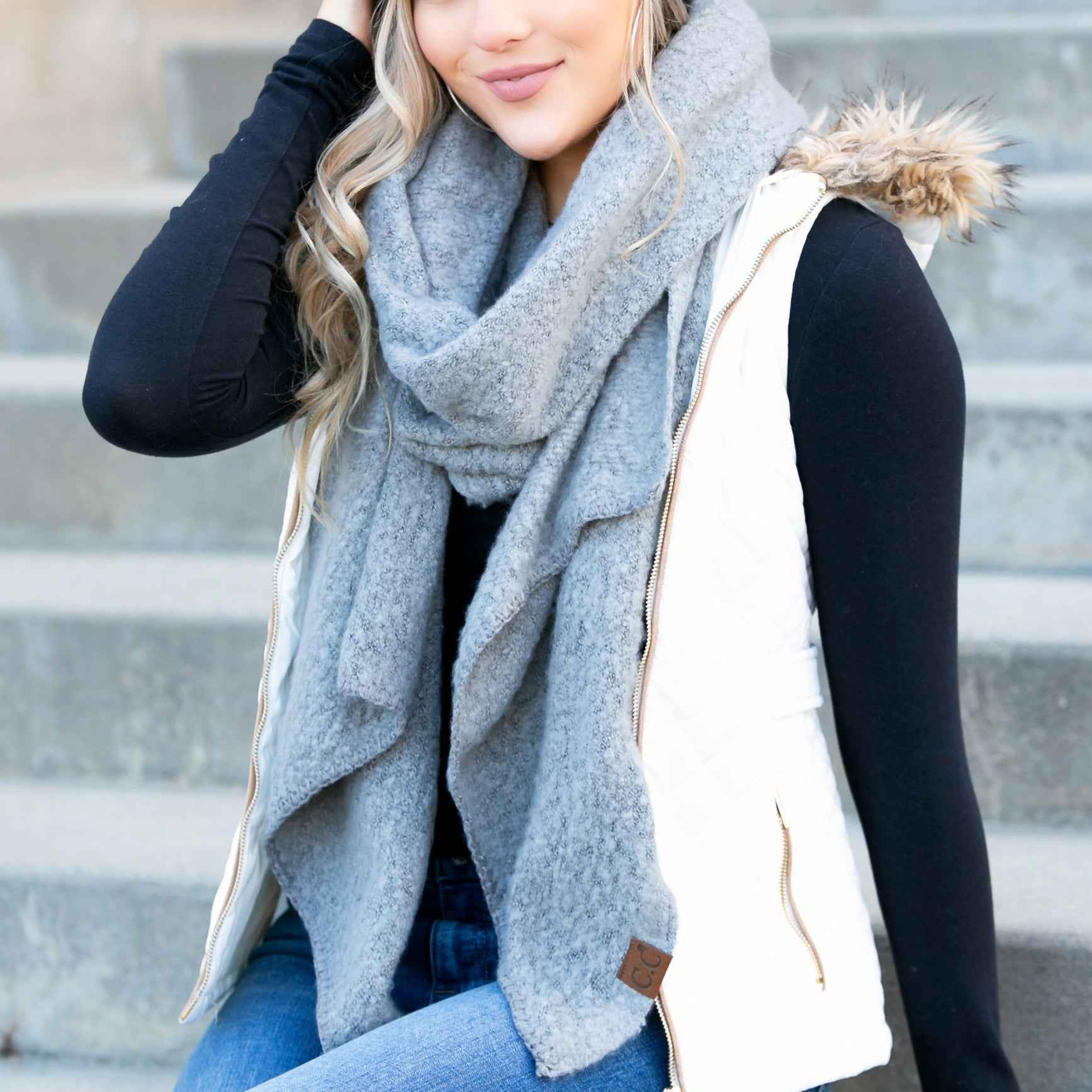 C.C® Draped Scarves