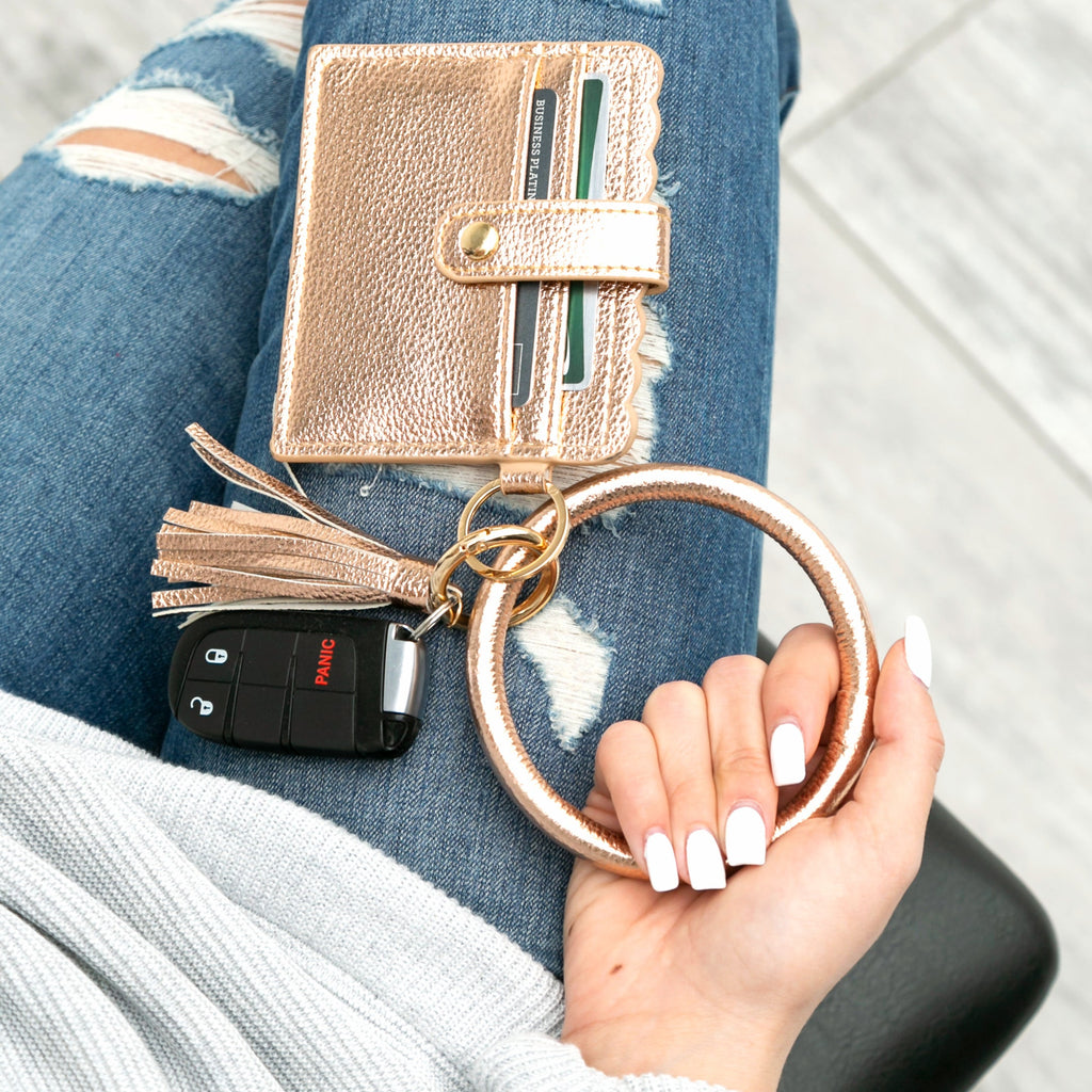 Key Ring ID Wallet Bracelet - EveryNest