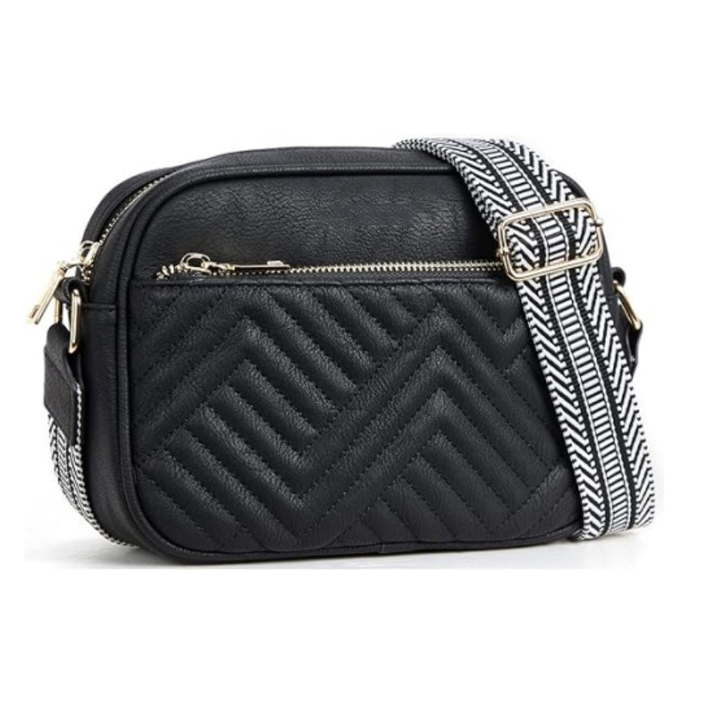 Everly Vegan Leather Camera Crossbody - EveryNest