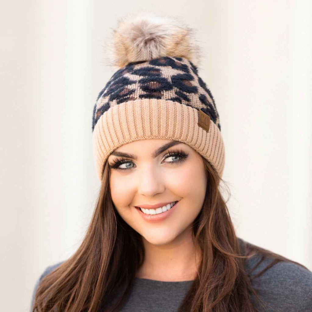 C.C® Leopard Beanie
