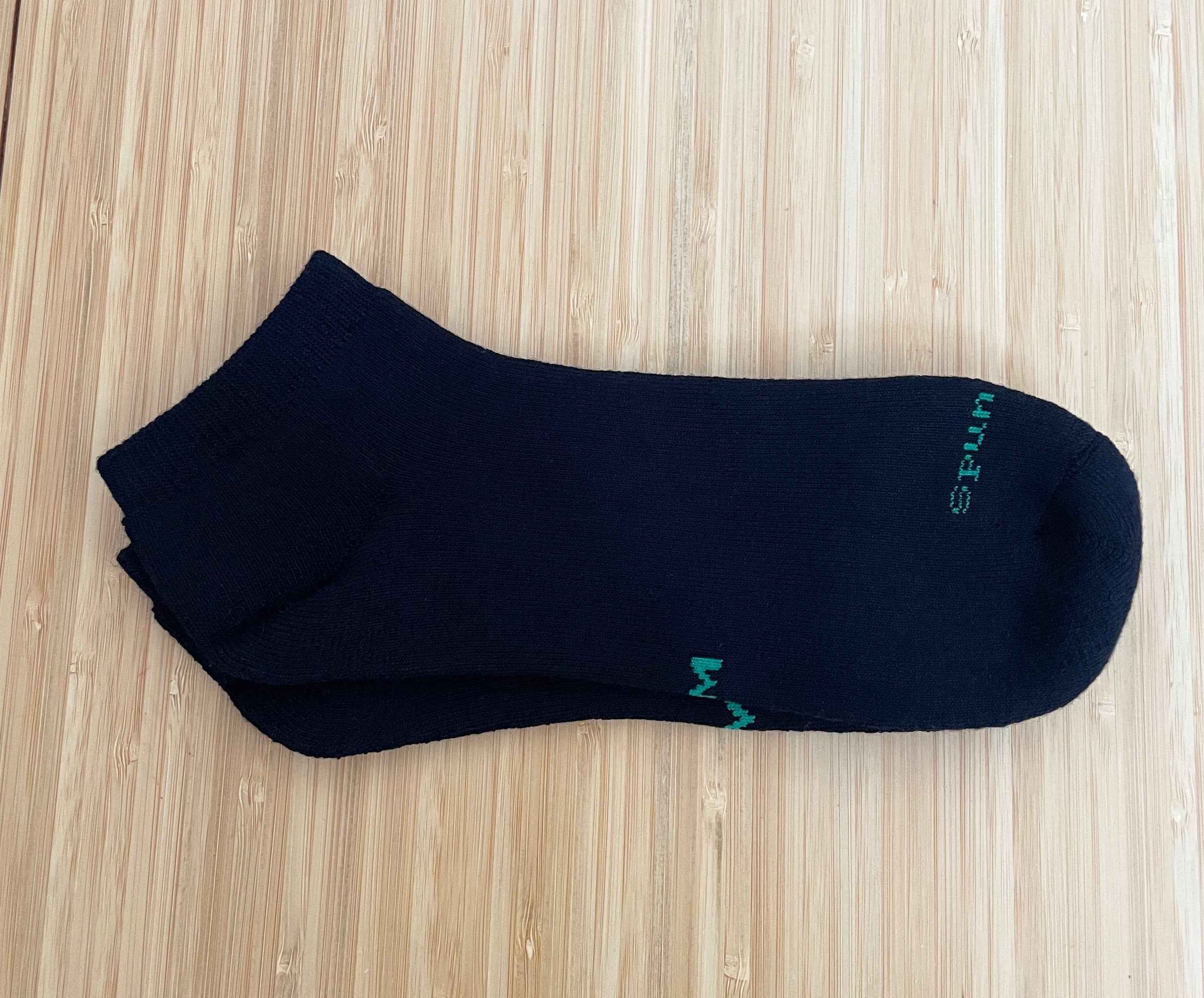 Clearance No Look Anklet Bamboo Viscose Socks - Black