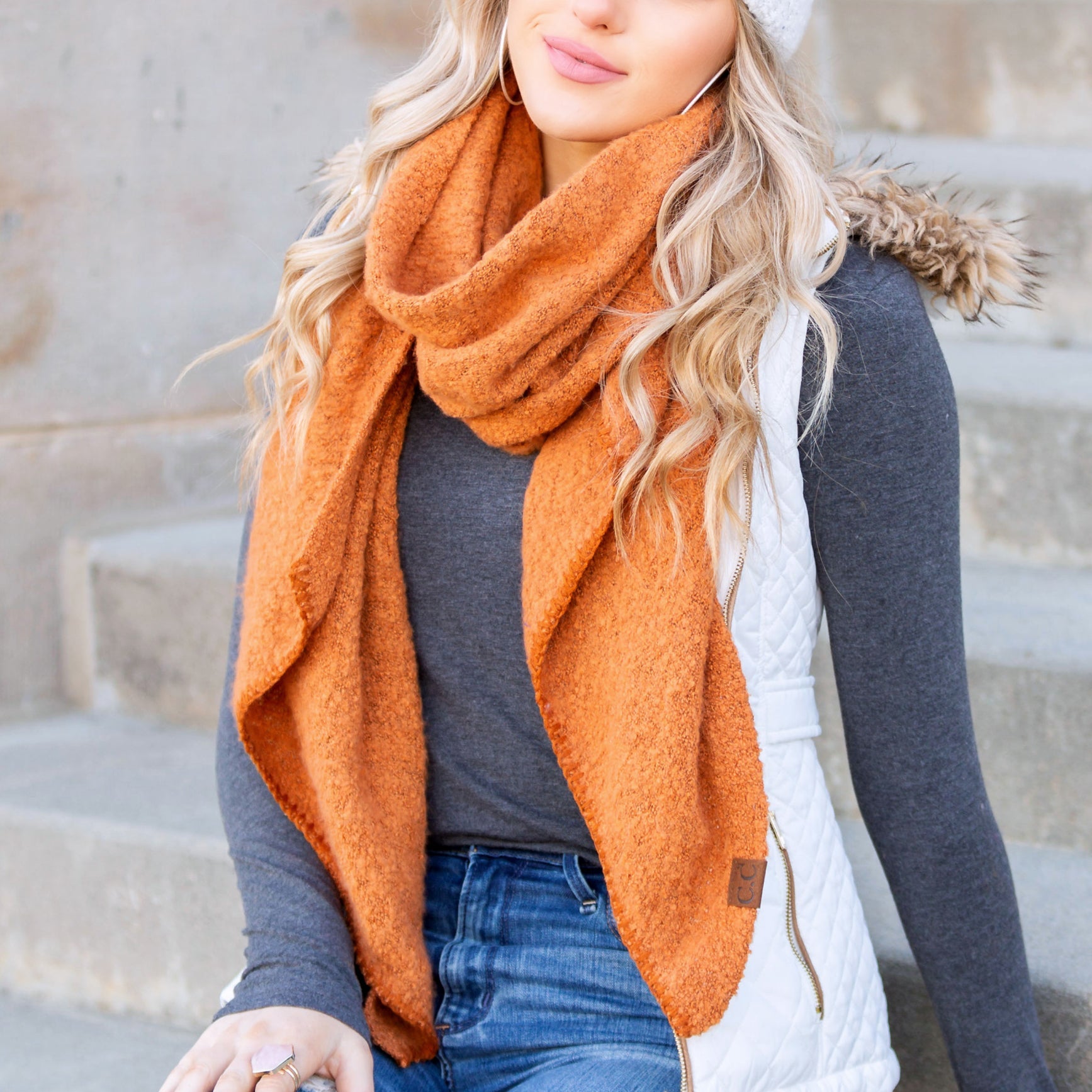 C.C® Draped Scarves