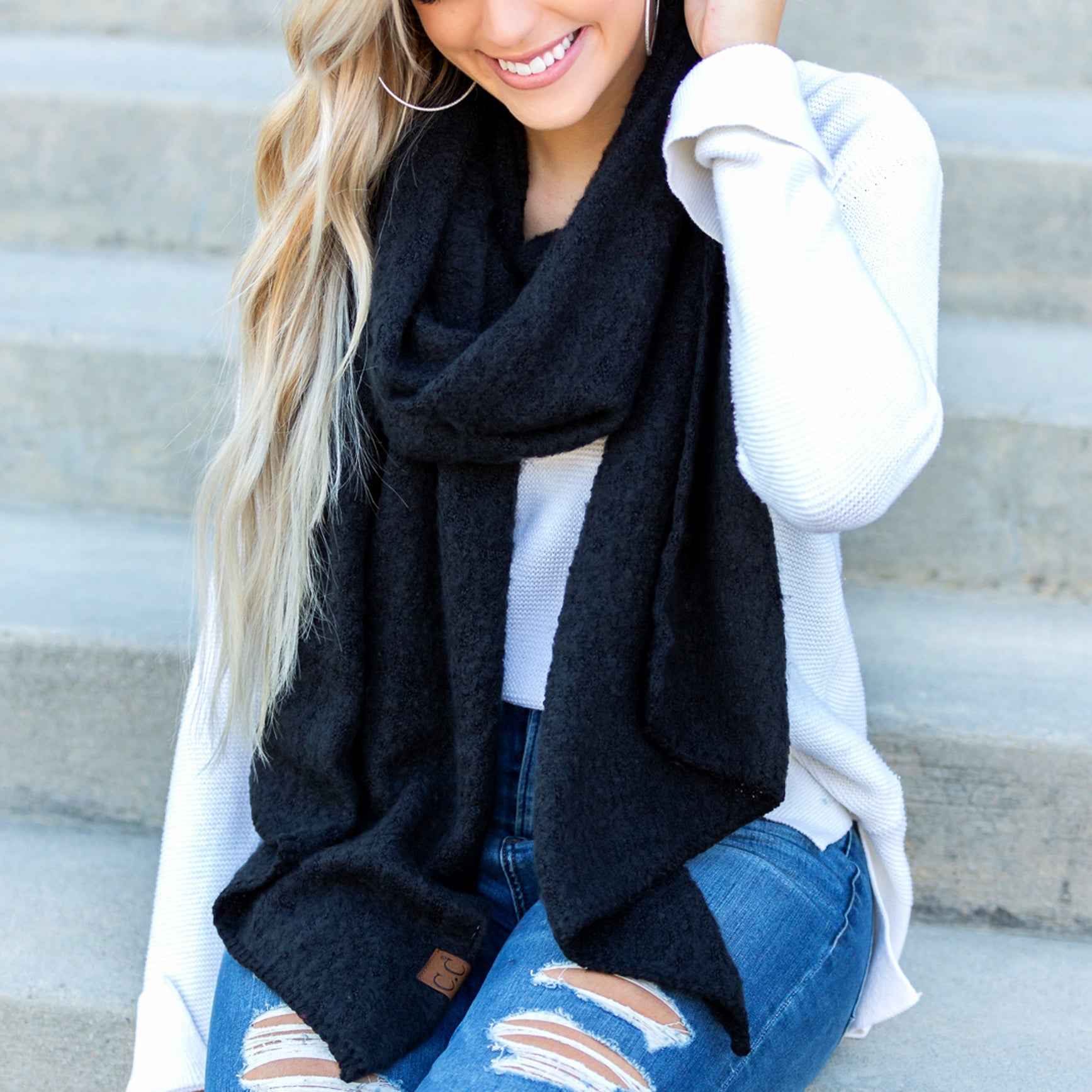C.C® Draped Scarves