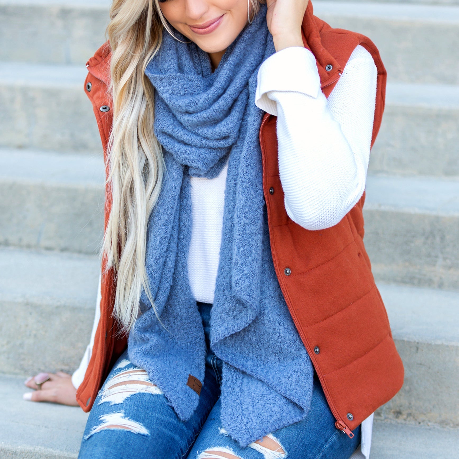 C.C® Draped Scarves
