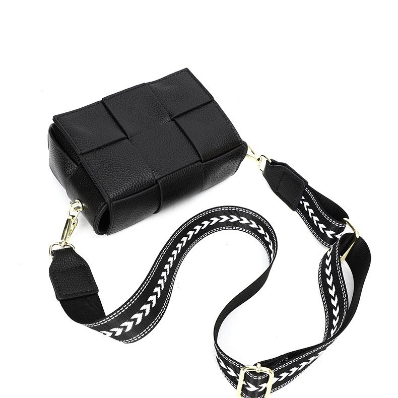 Margot Foldover Leather Crossbody - EveryNest