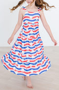 SALE July Vibes Ruffle Maxi Dress