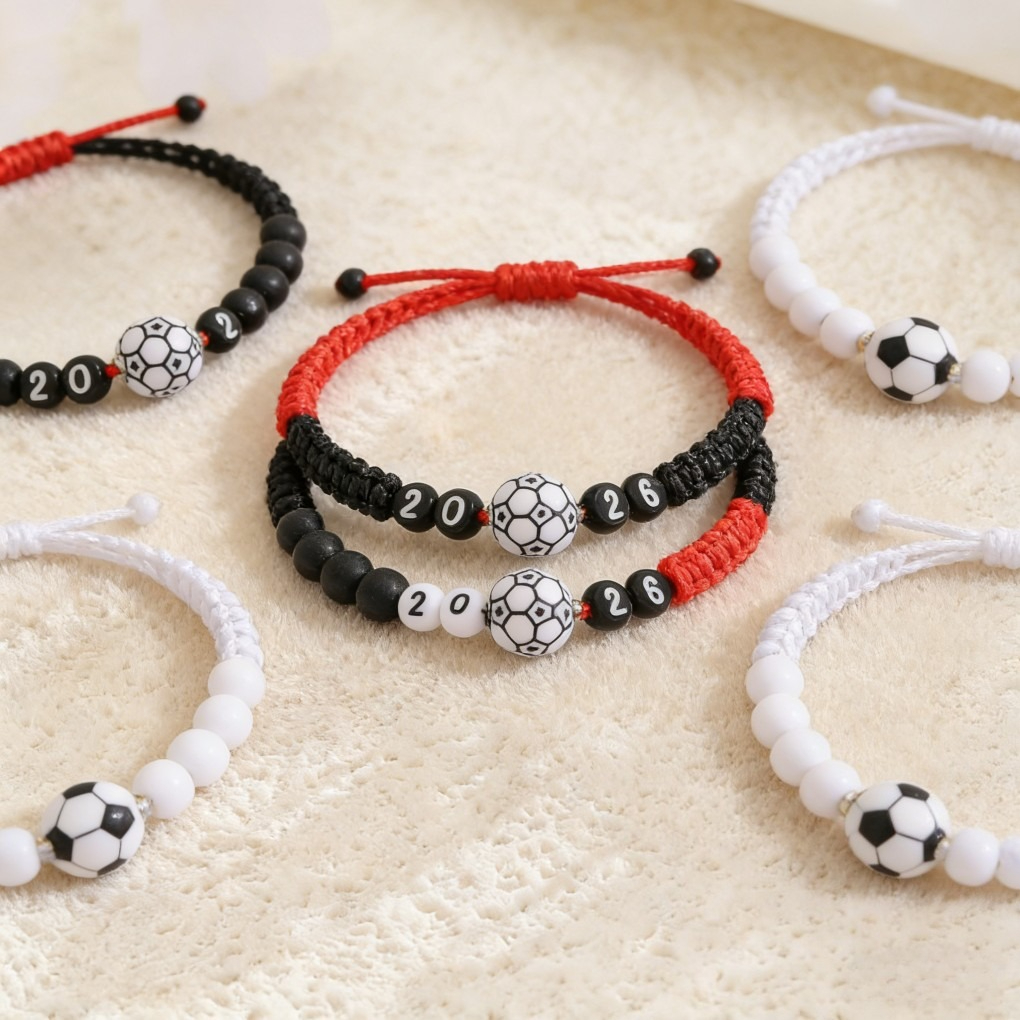 USA-Mexico-Canada World Cup Football Bracelet