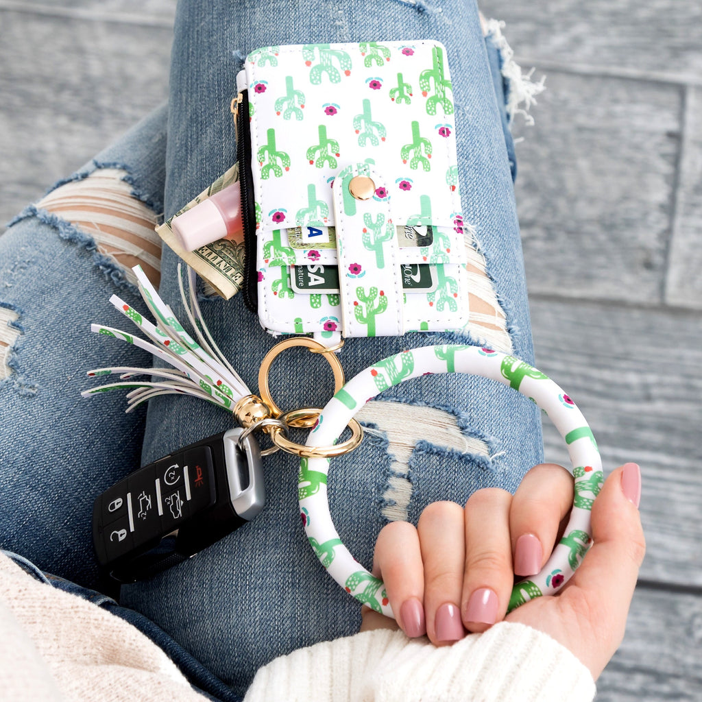 Key Ring ID Wallet Zip Bracelet - EveryNest