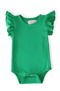 Kelly Green S/S Flutter Bodysuit