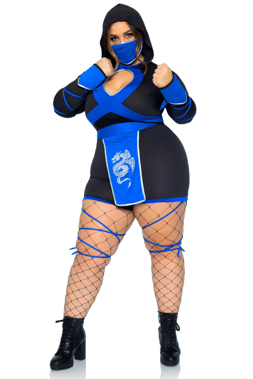 Plus Size Dragon Ninja Costume