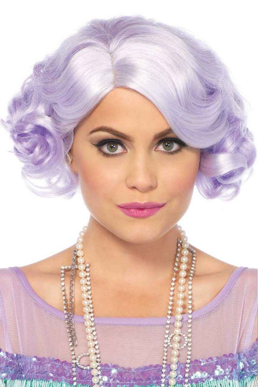 Bob Wig with Curls
