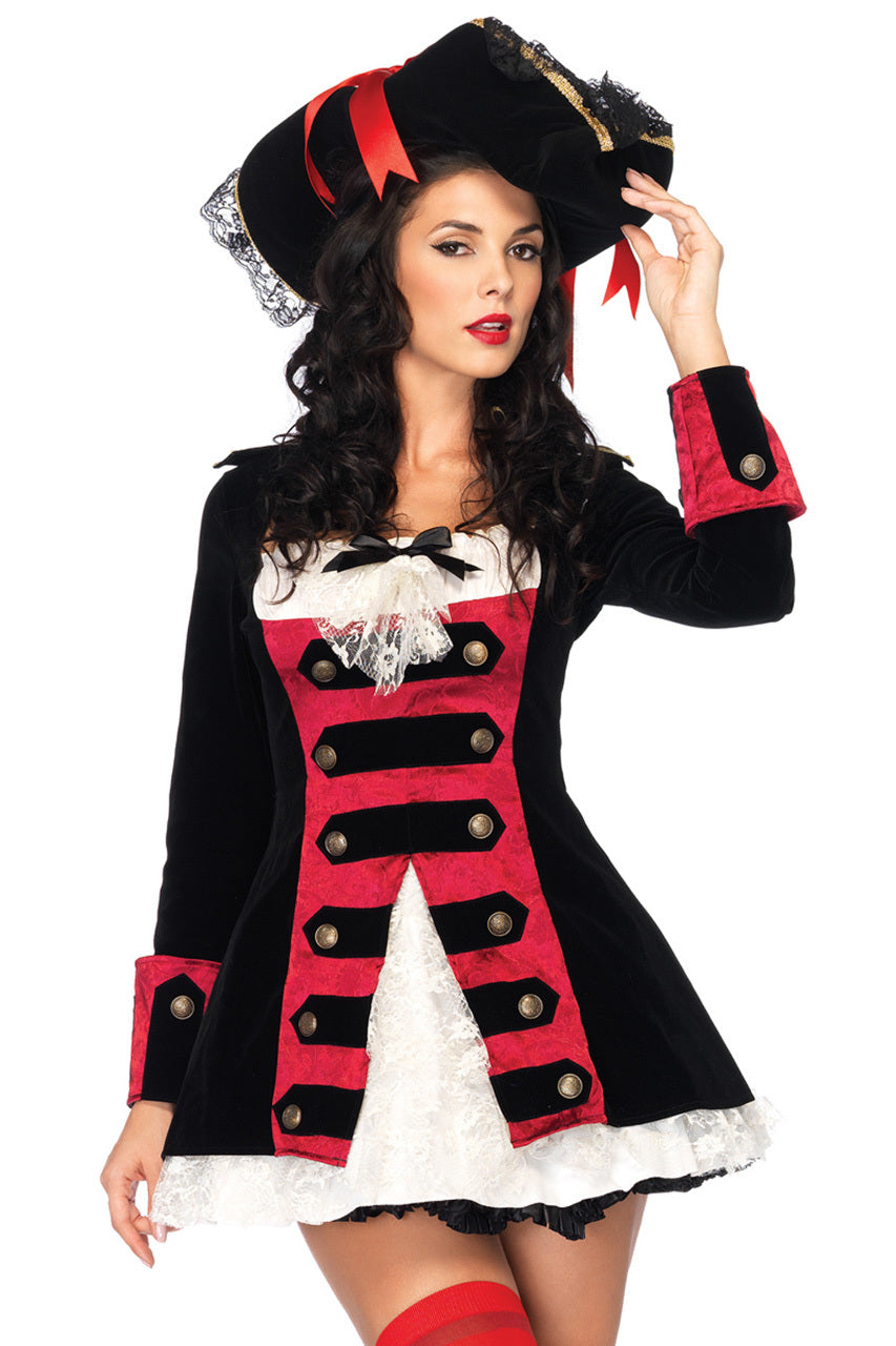 Charming Pirate Captain Costume