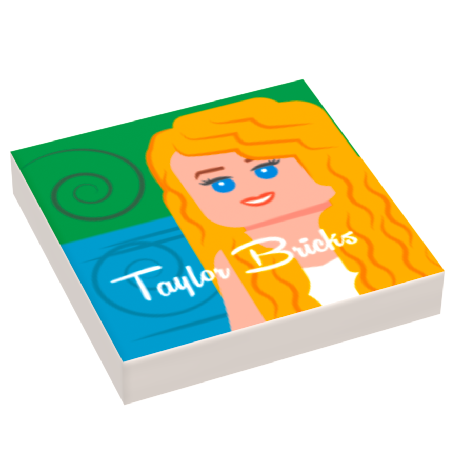 Taylor Bricks 2006 Music Album Cover (6x6 Tile)