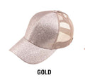 C.C Glitter Messy Bun Hats