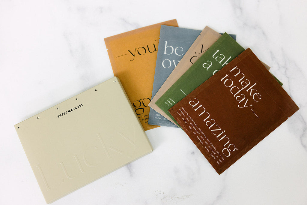 Korean Sheet Mask - You've Got This | Lucky Owl