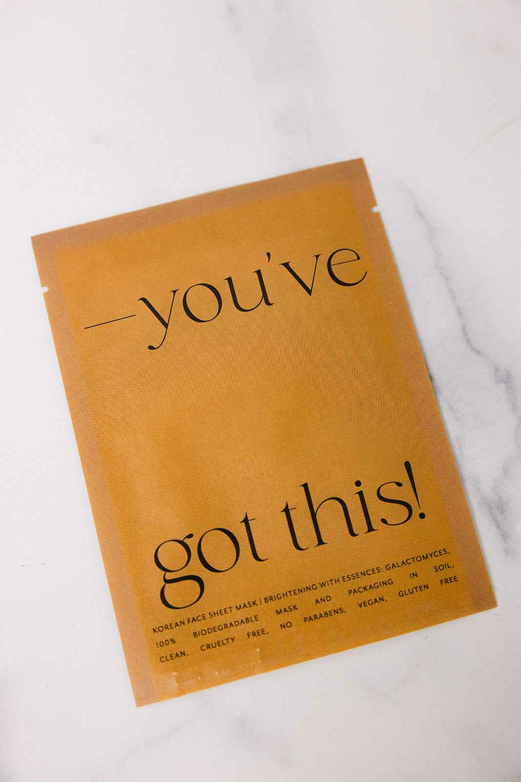 Korean Sheet Mask - You've Got This | Lucky Owl