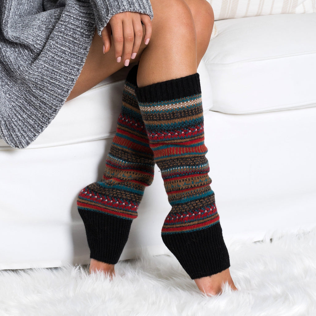 Fairisle Leg Warmers
