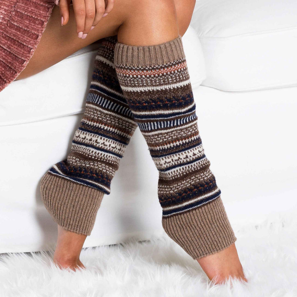 Fairisle Leg Warmers