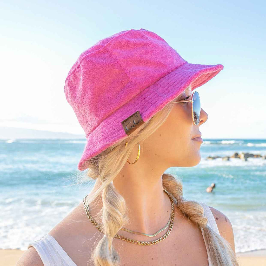 C.C® Terry Cloth Bucket Hat