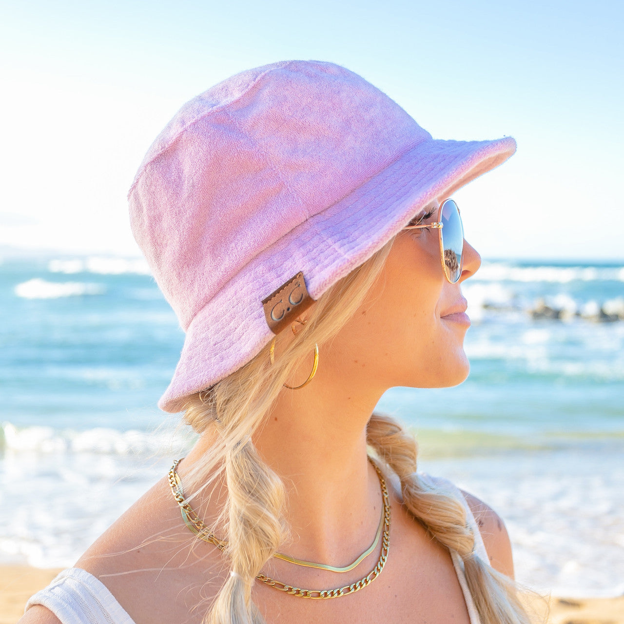 C.C® Terry Cloth Bucket Hat