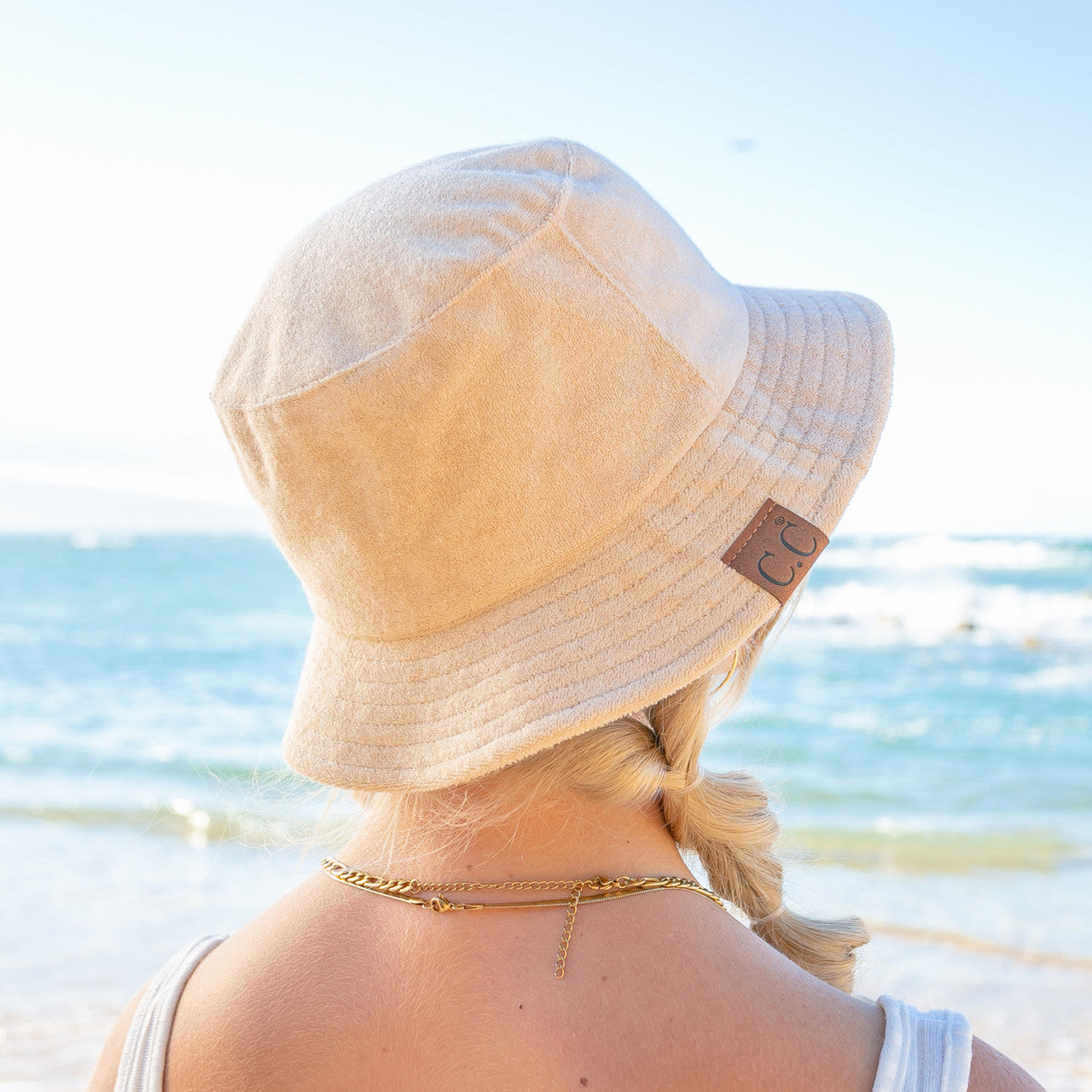 C.C® Terry Cloth Bucket Hat