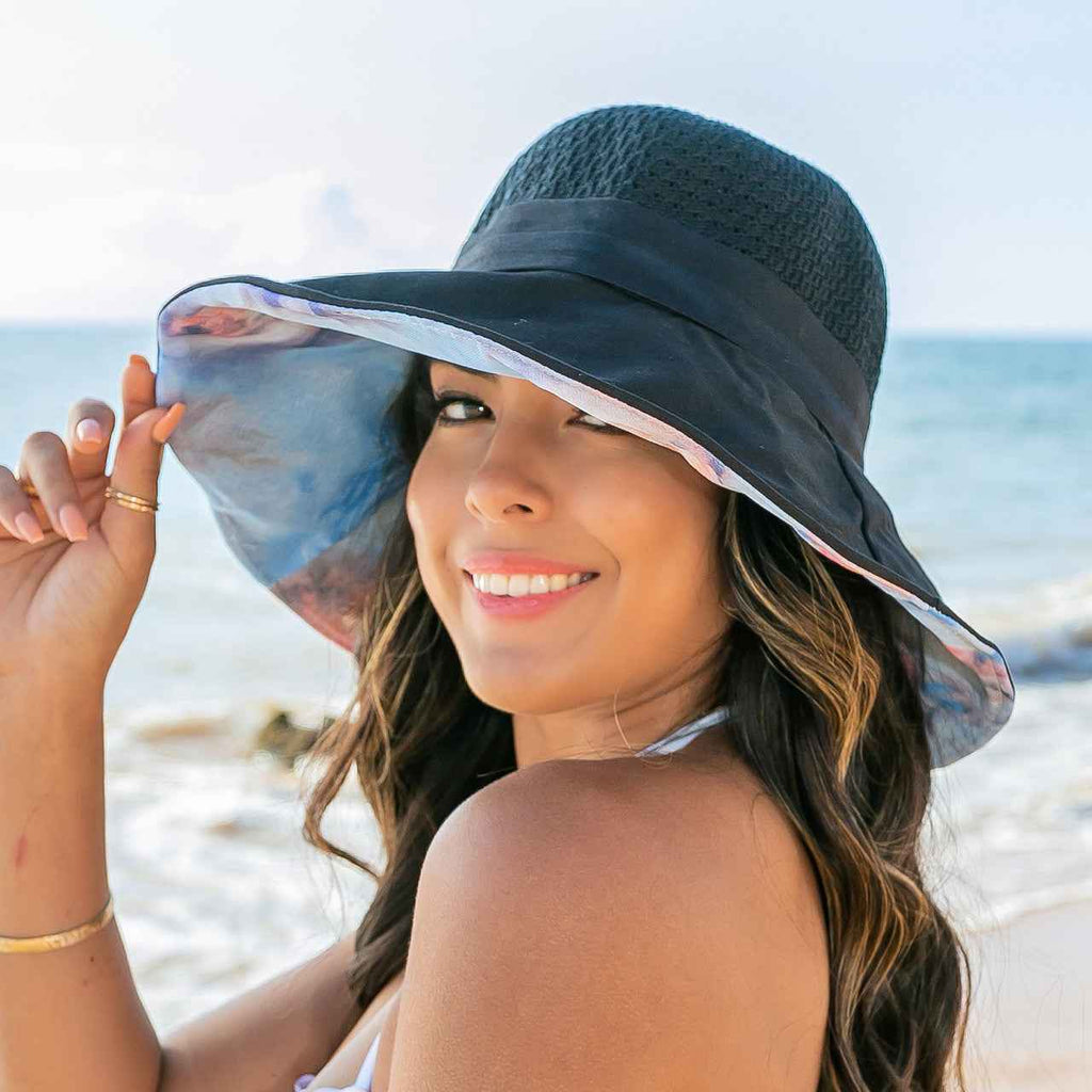 Watercolor Accent Cargo Hat