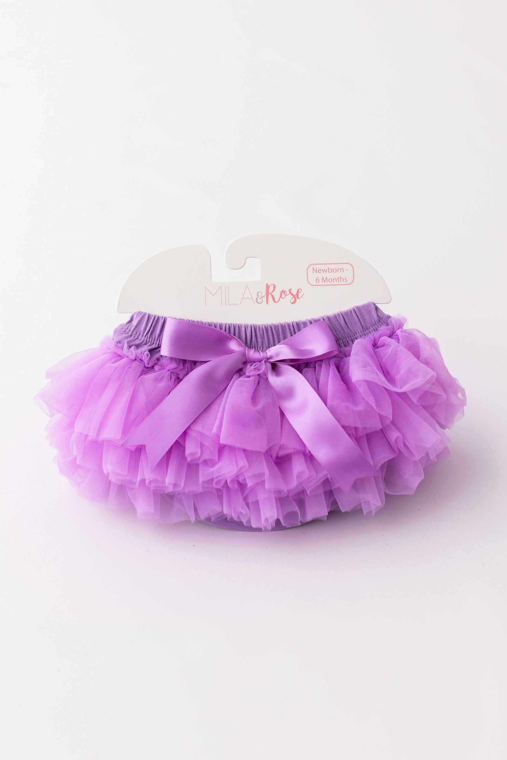 Lavender Ruffle Tutu Bloomer