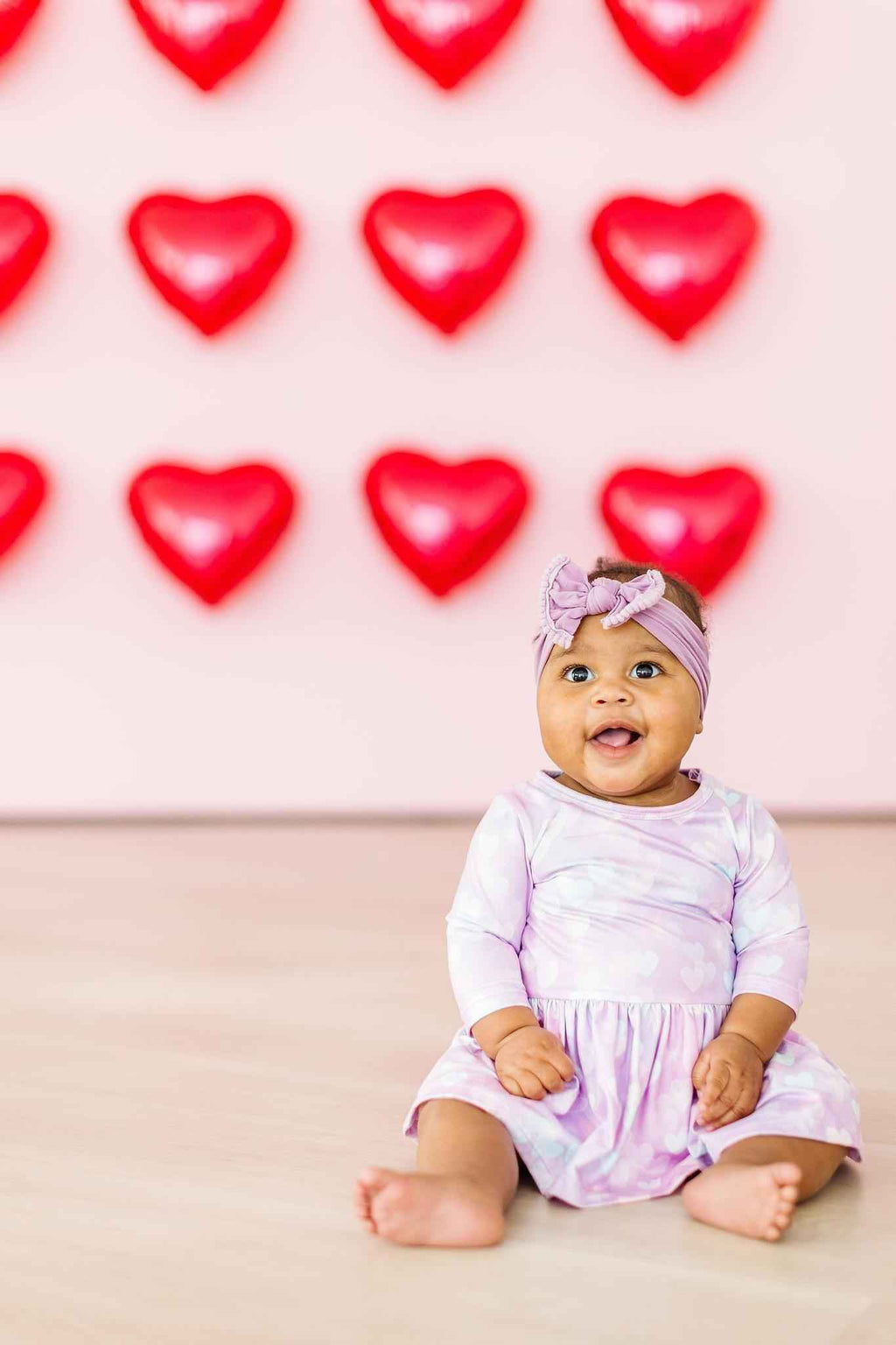Love Story 3/4 Sleeve Twirl Bodysuit