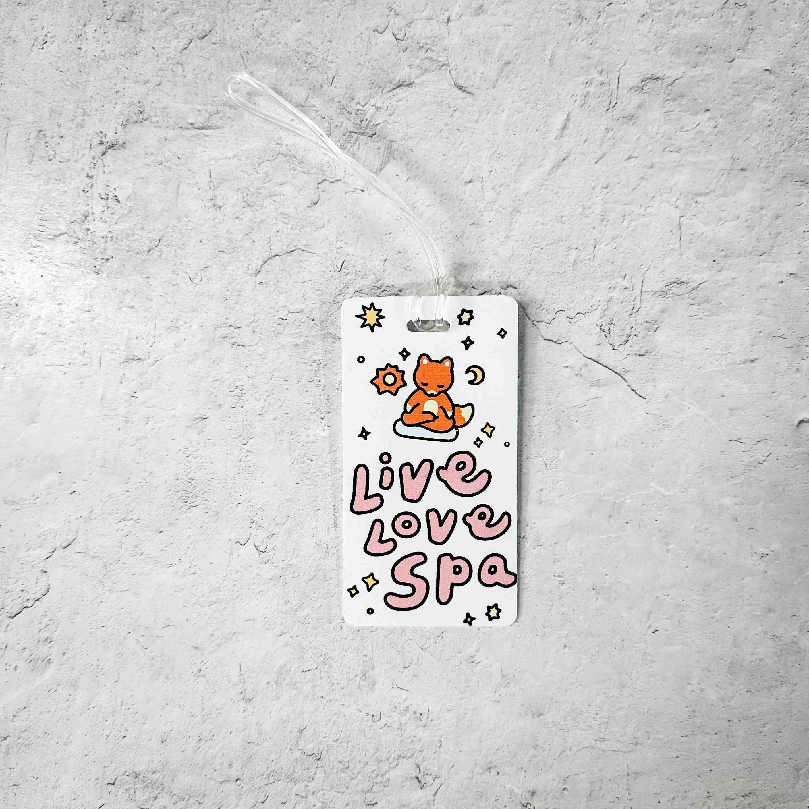 Luggage Tag - Meditating Fox- Limited Edition | Lucky Owl