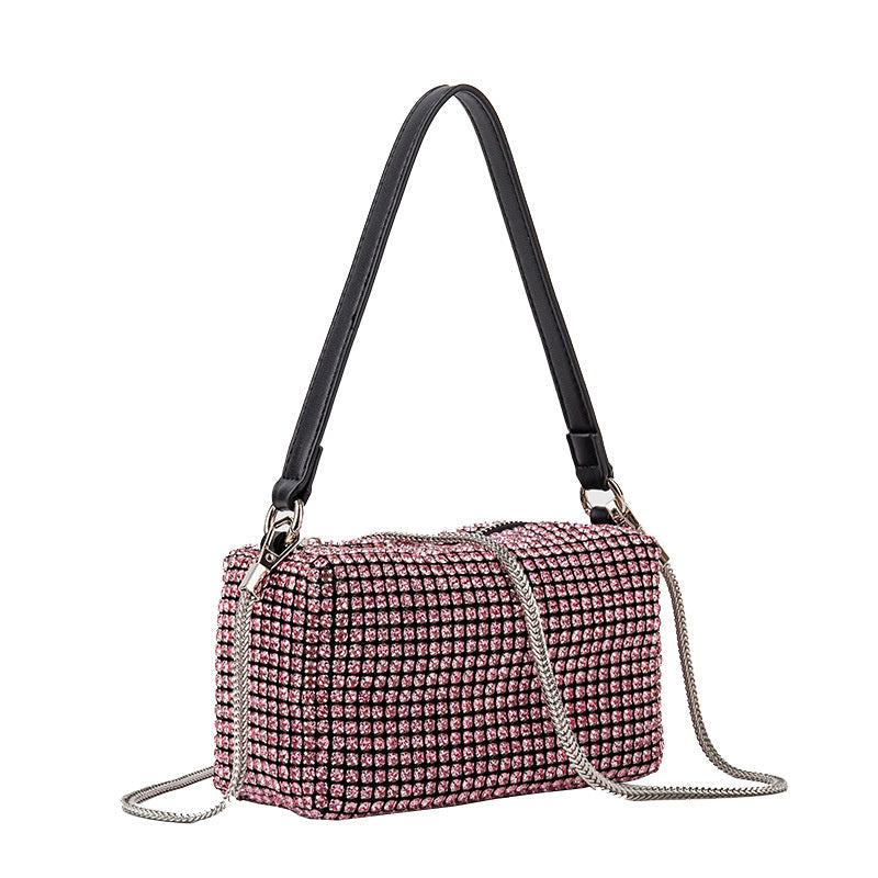 Rhinestone Bag Chain Evening  Shoulder Purse crossbody