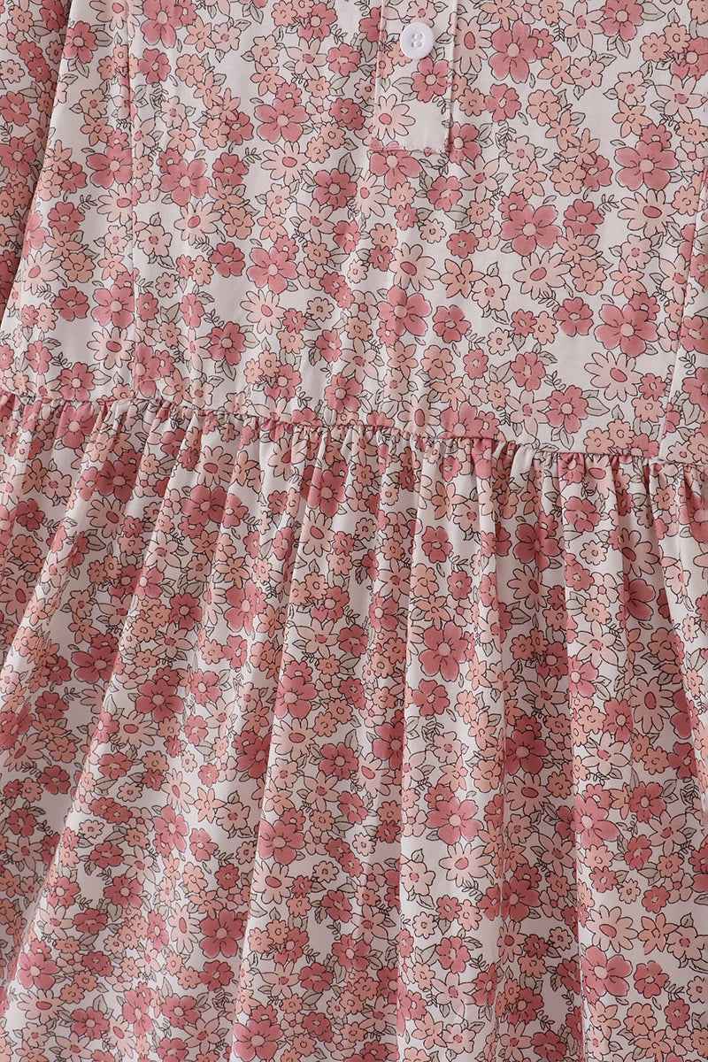Floral print mom&me dress