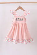 Happy Place Embroidered Dress