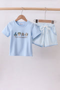Happy Place Embroidered Set