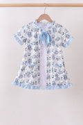 Blue Beach UPF Swim Coverup