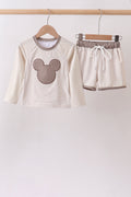 Khaki Character UPF Rashguard Set