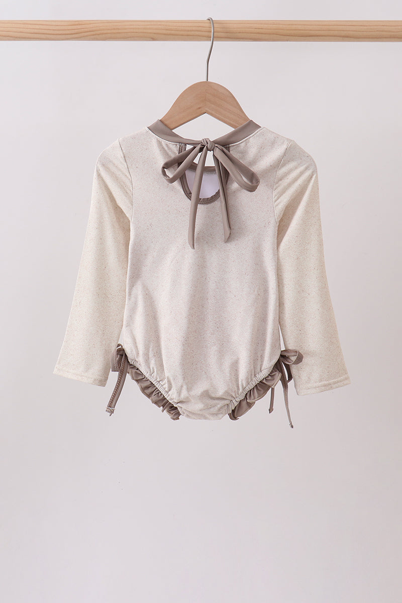 Khaki Character UPF Rashguard
