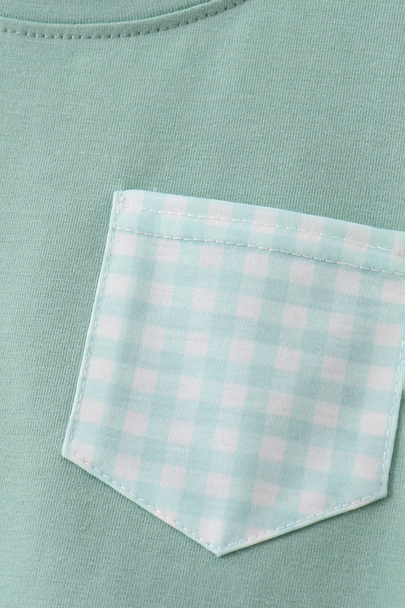Sage Plaid Set