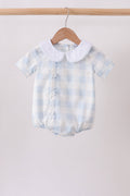 Blue Gingham Bubble