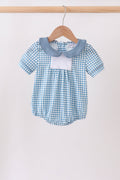 Blue Grid Bubble