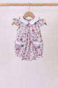Purple Garden Ruffle Bubble