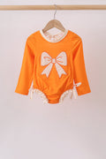 Orange Bow Rashguard