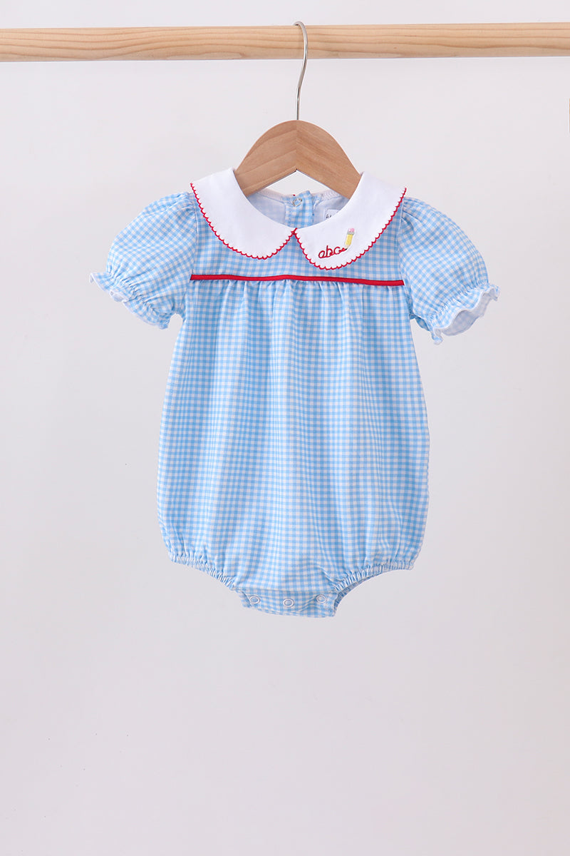 Blue Pencil Collar Bubble